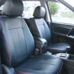 روکش صندلی سانتافه 2012-2007 چرم مشکی