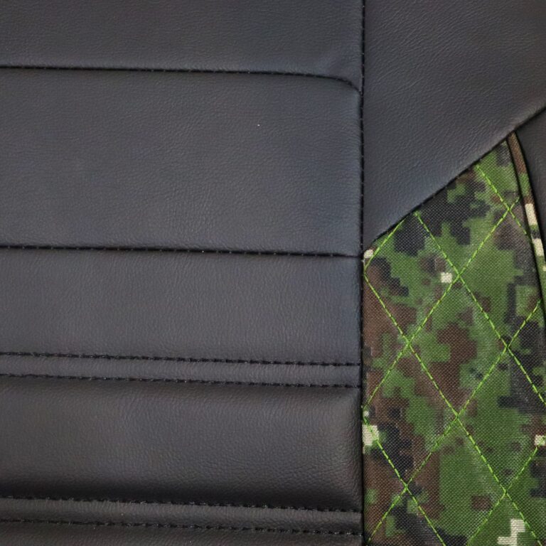 روکش صندلی 206 و 207 تمام چرم خرجکار چریک ارتشی
