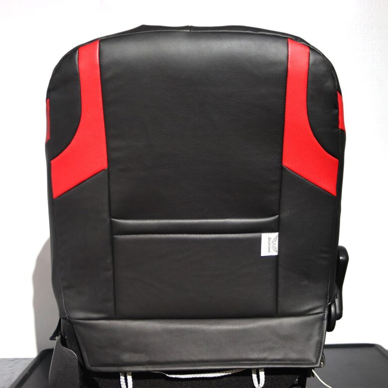 روکش صندلی 206 و 207 تمام چرم مدل HO خرجکار قرمز