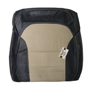 روکش صندلی ریگان کوپا چرم مشکی لمسه کرم