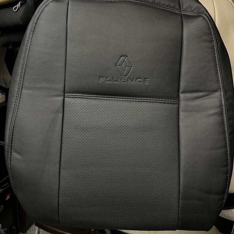 روکش صندلی رنو فلوئنس اتومات چرم مشکی