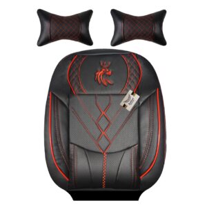 روکش صندلی پراید وانت 151 چرم مشکی مدل VIP به همراه پشت گردنی