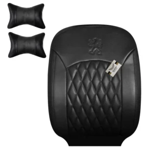 روکش صندلی پژو 206 و 207 چرم مدل ونیز همراه با پشت گردنی