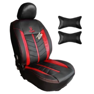 روکش صندلی پژو 206 و207 و رانا پلاس چرم مدل کوئین همراه با پشت گردنی