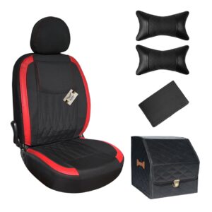 روکش صندلی پژو 206 و 207 و رانا پلاس مدل نیل همراه با پشت گردنی، دورفرمان و باکس سایز کوچک