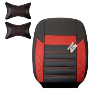 روکش صندلی پژو 206 و 207 و رانا پلاس چرم مدل الوند همراه با پشت گردنی