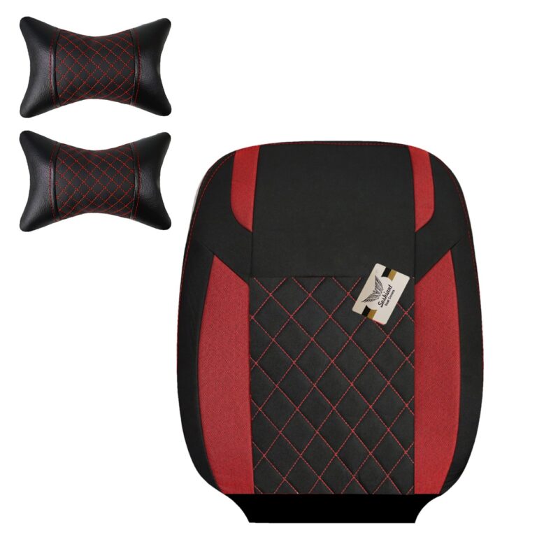 روکش صندلی پراید وانت 151 پارچه جودون مدل کاج همراه با پشت گردنی